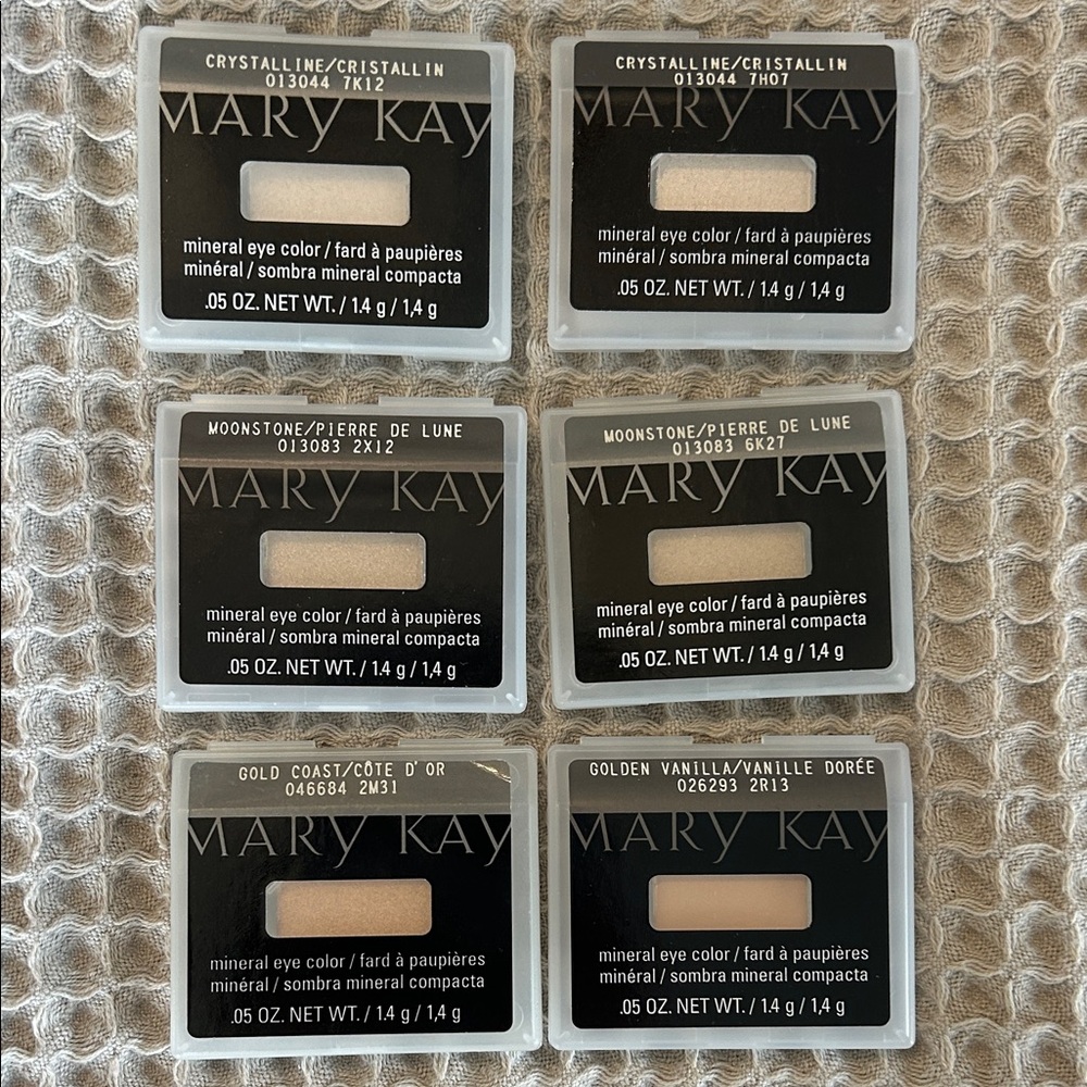 Mary Kay - 6 Mineral Eye Colors